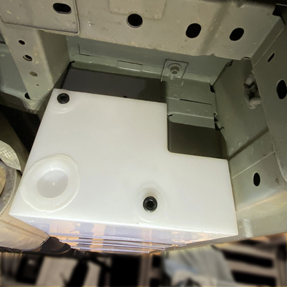 NW Conversions 16 Gallon Transit Undercarriage Water Tank (TR-UC-16).