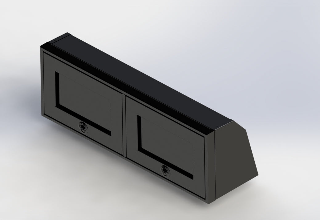 42" Upper Cabinet - Angled