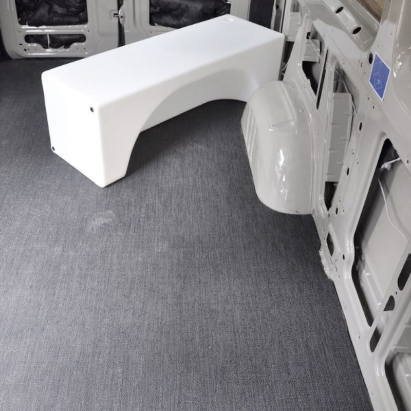 NW Conversions 36 Gallon Wheel Well Water Tank - Centered (SP-C-36).