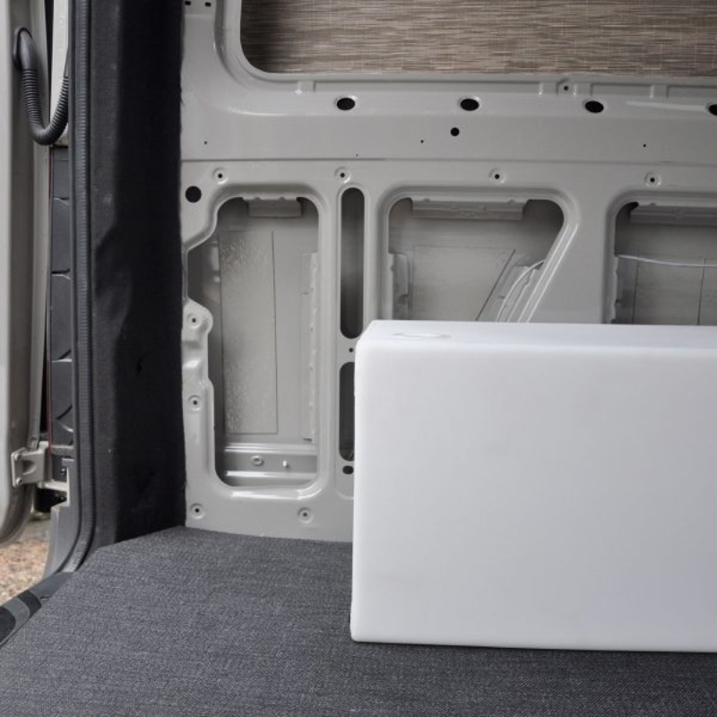 NW Conversions 36 Gallon Wheel Well Water Tank - Centered (SP-C-36).