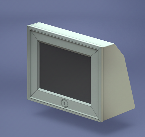 30" Upper Cabinet - Angled.