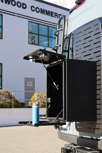 Aluminum Split Door Storage Box