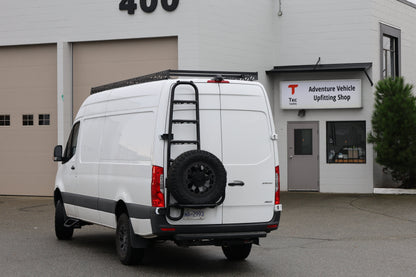 Sprinter Two-In-One Tire Ladder Carrier