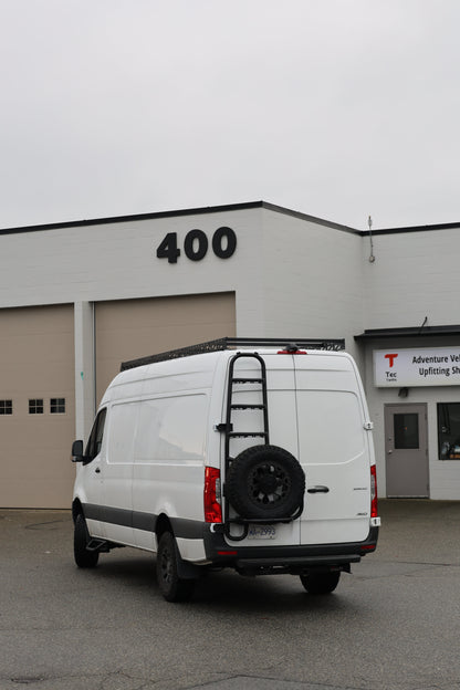 Sprinter Two-In-One Tire Ladder Carrier