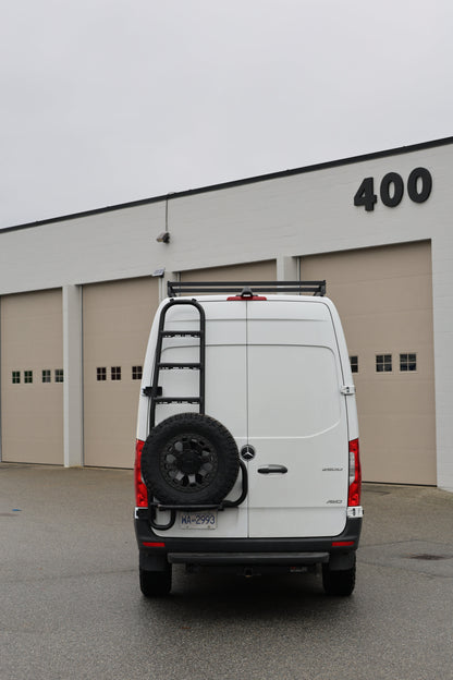 Sprinter Two-In-One Tire Ladder Carrier