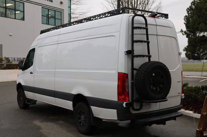 Sprinter Two-In-One Tire Ladder Carrier
