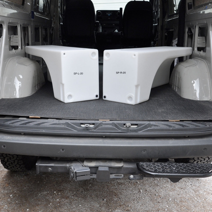 NW Conversions 20 Gallon Wheel Well Water Tank - Right (SP-R-20).