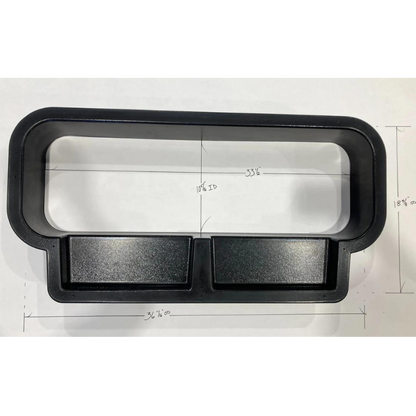 Ram Promaster Bunk Window Trim Ring with Storage Cubbies