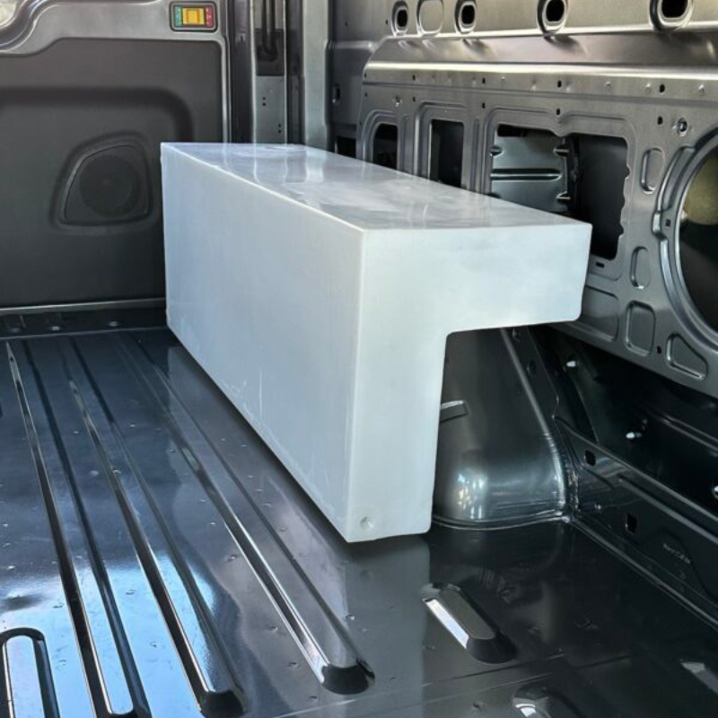 NW Conversions 24 Gallon Ford Transit Wheel Well Water Tank - Left (TR-L-24).