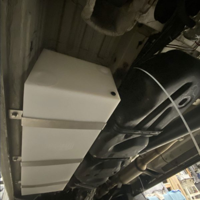 NW Conversions 22 Gallon Mercedes Sprinter Driver Side Undercarriage Water Tank (SP-UC-22).