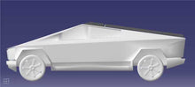Carbon Fiber Cybertruck Pop-Top Tent Camper