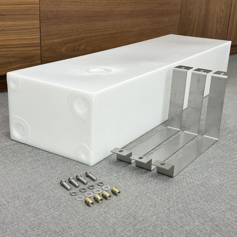 NW Conversions 20 Gallon Driver Side Transit Undercarriage Water Tank (TR-UC-20).