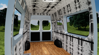 Transit 148" High Roof Extended Interior Panel Kit