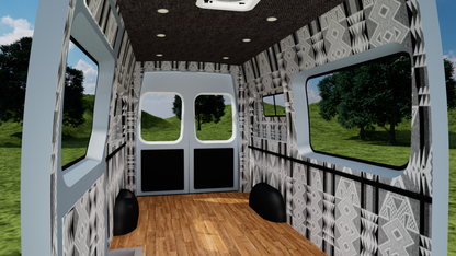 Transit 148" High Roof Extended Interior Panel Kit