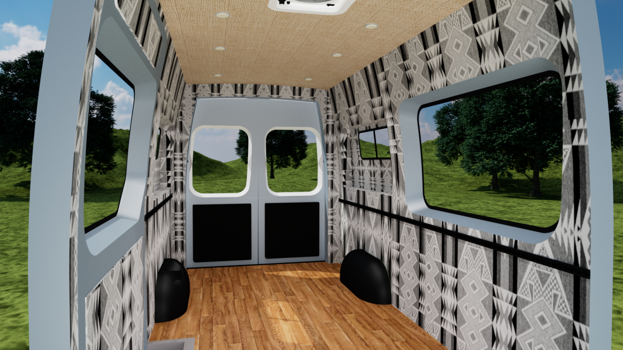 Transit 148" High Roof Extended Interior Panel Kit