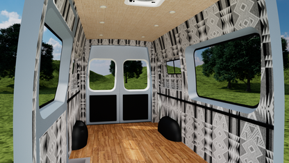 Transit 148" High Roof Extended Interior Panel Kit