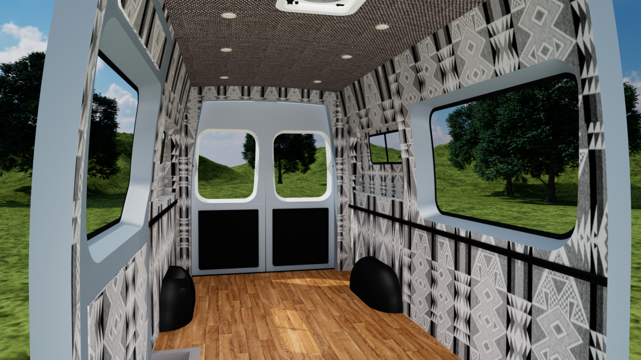 Transit 148" High Roof Extended Interior Panel Kit