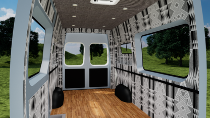Transit 148" High Roof Extended Interior Panel Kit