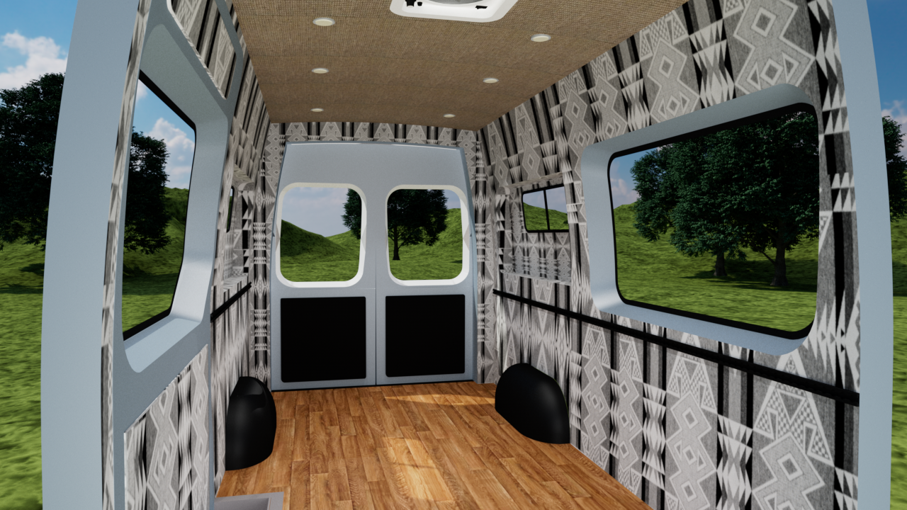 Transit 148" High Roof Extended Interior Panel Kit
