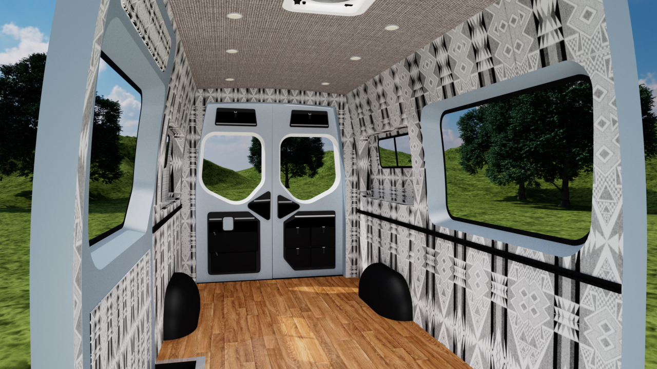 Mercedes Sprinter 144" High Roof Interior Panel Kit