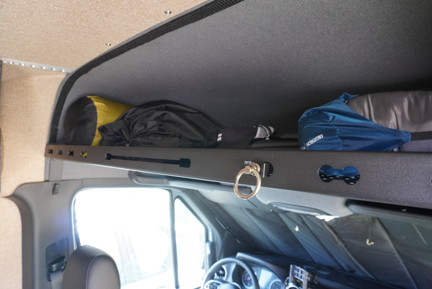 SPRINTER HEADLINER SHELF WITH L TRACK 2019+