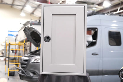 16" One Door Ekko Cabinet - 16"x18"x25" - Right of Microwave.