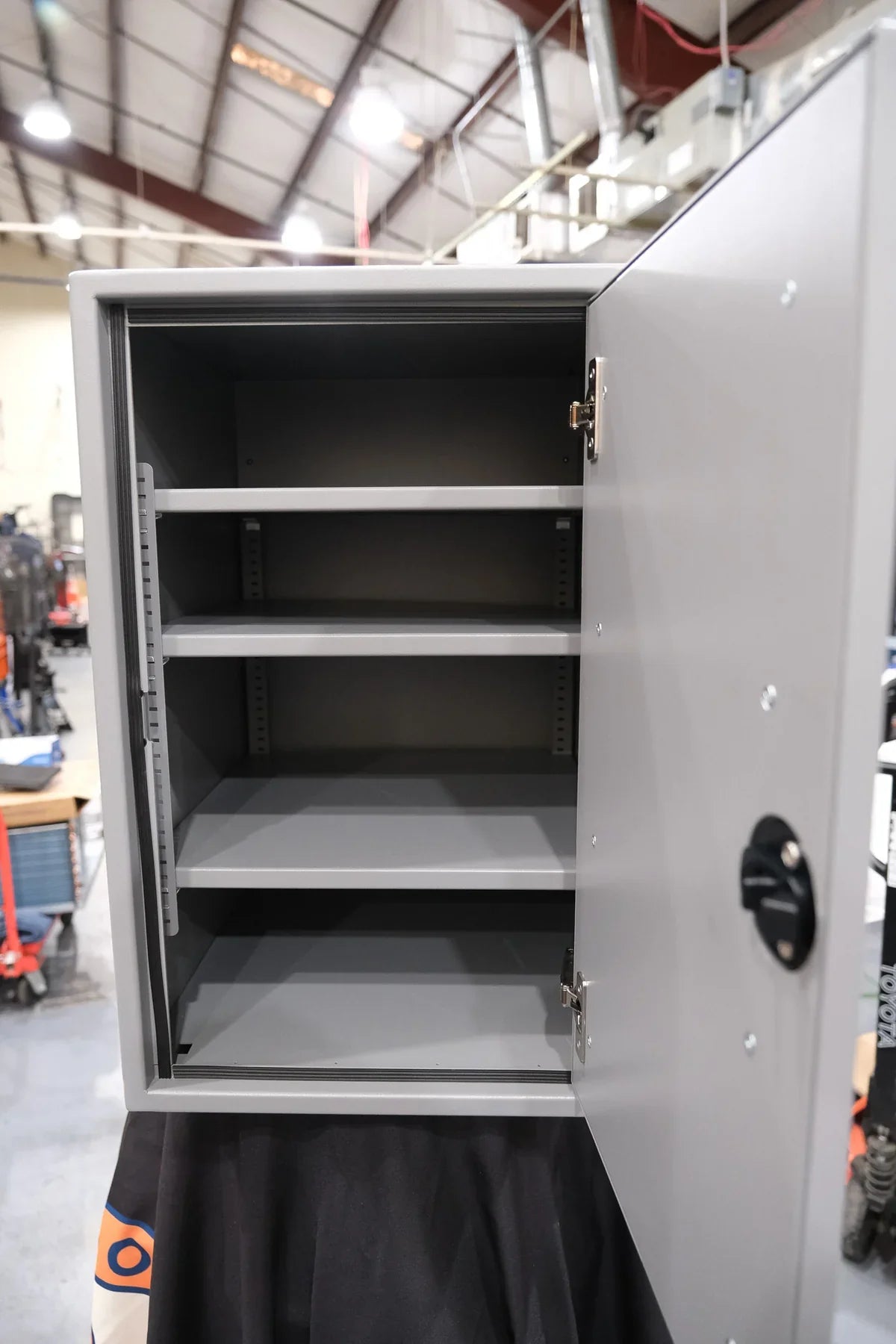 16" One Door Ekko Cabinet - 16"x18"x25" - Right of Microwave.