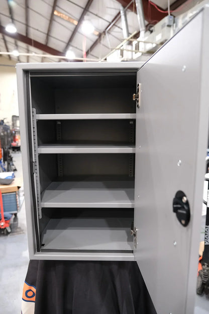 16" One Door Ekko Cabinet - 16"x18"x25" - Right of Microwave.