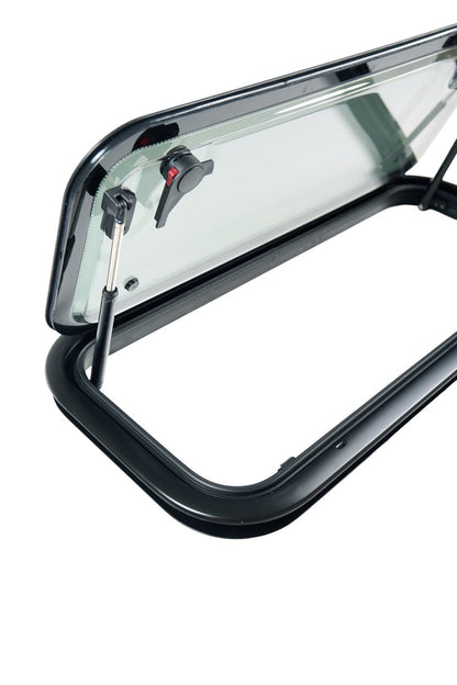 Glass & Acrylic Dual Pane Camper Window /27.56"x11.81" (700x300mm)