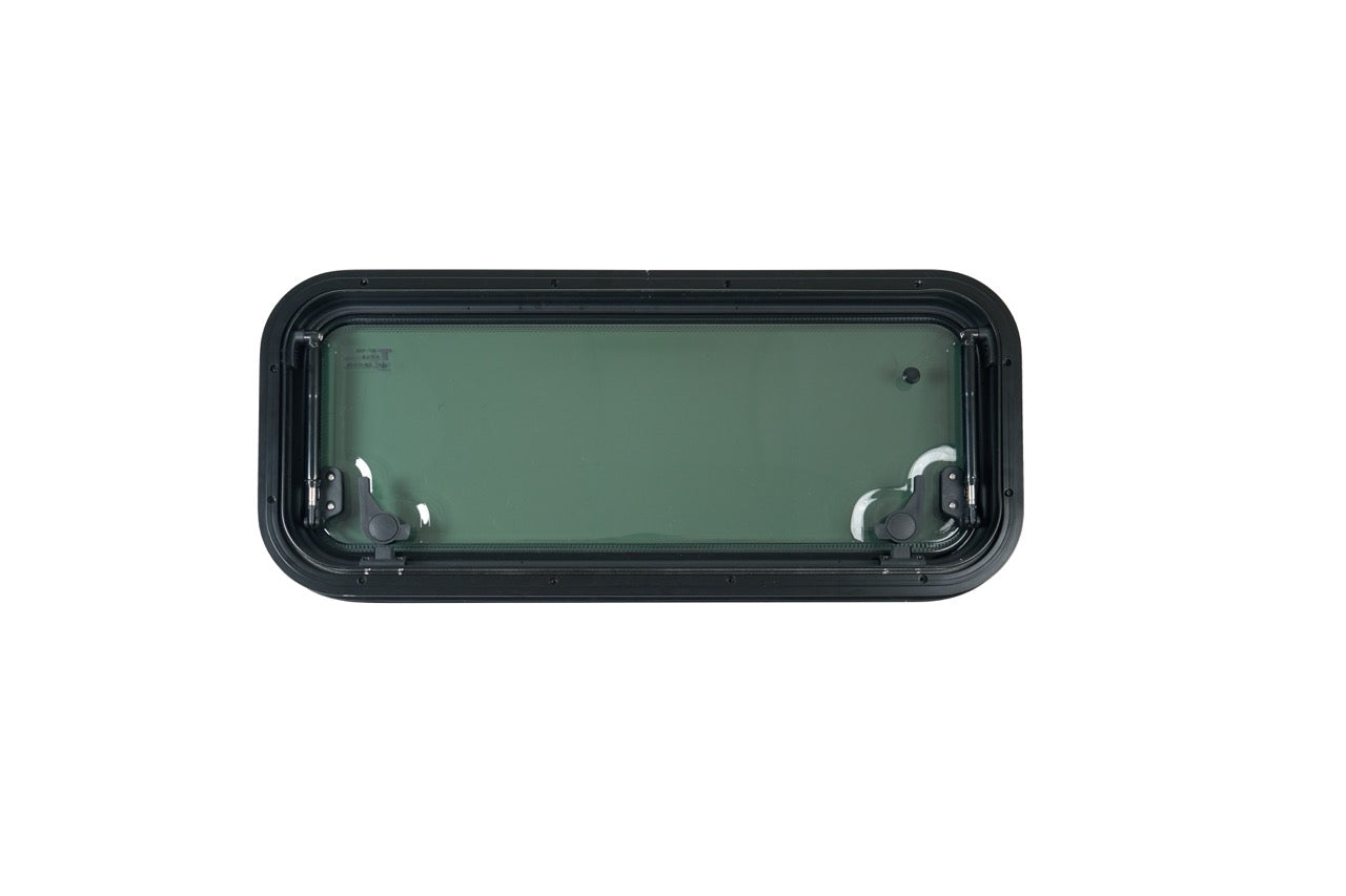 Glass & Acrylic Dual Pane Camper Window /27.56"x11.81" (700x300mm)