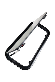 Glass & Acrylic Dual Pane Camper Window / 35.43" x 17.71" (900mm X 450mm)