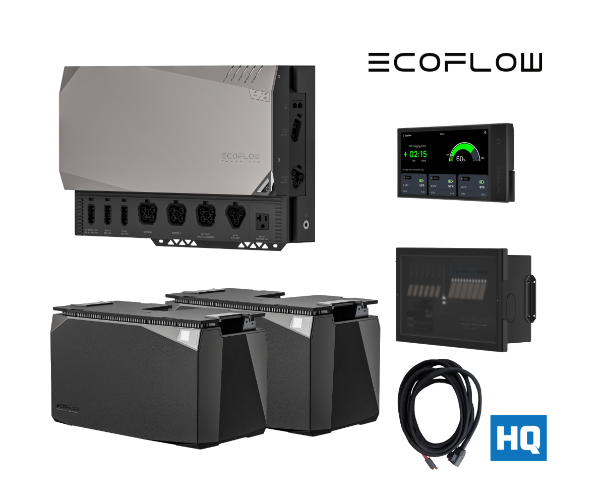 EcoFlow 10kWh Power Kit 48V off-grid camper van system - Overland Mobile Installs