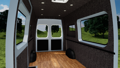 Transit 148" High Roof Extended Interior Panel Kit