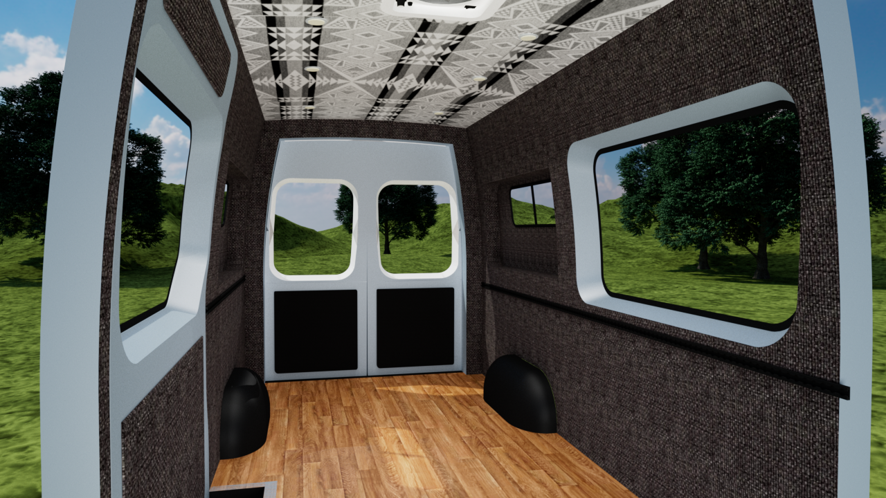 Transit 148" High Roof Extended Interior Panel Kit
