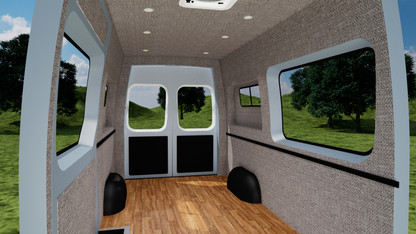 Transit 148" High Roof Extended Interior Panel Kit