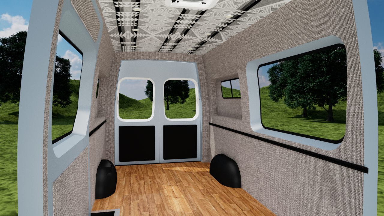 Transit 148" High Roof Extended Interior Panel Kit