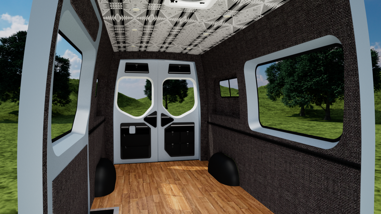 Mercedes Sprinter 144" High Roof Interior Panel Kit