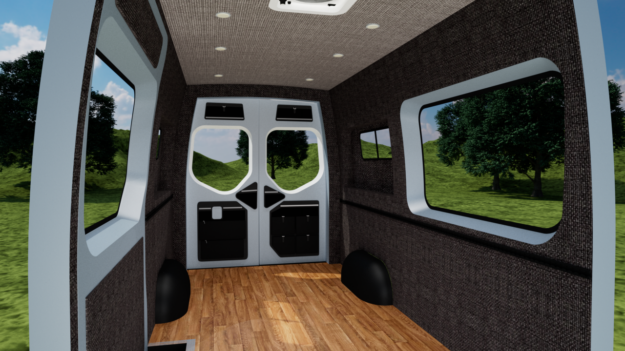 Mercedes Sprinter 144" High Roof Interior Panel Kit