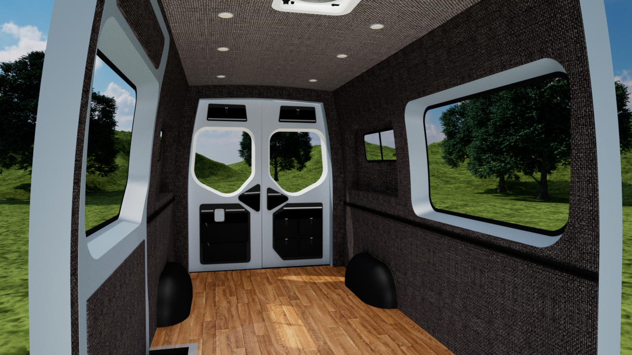 Mercedes Sprinter 144" High Roof Interior Panel Kit