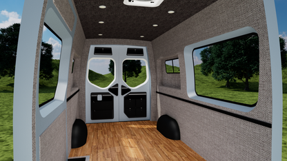 Mercedes Sprinter 144" High Roof Interior Panel Kit