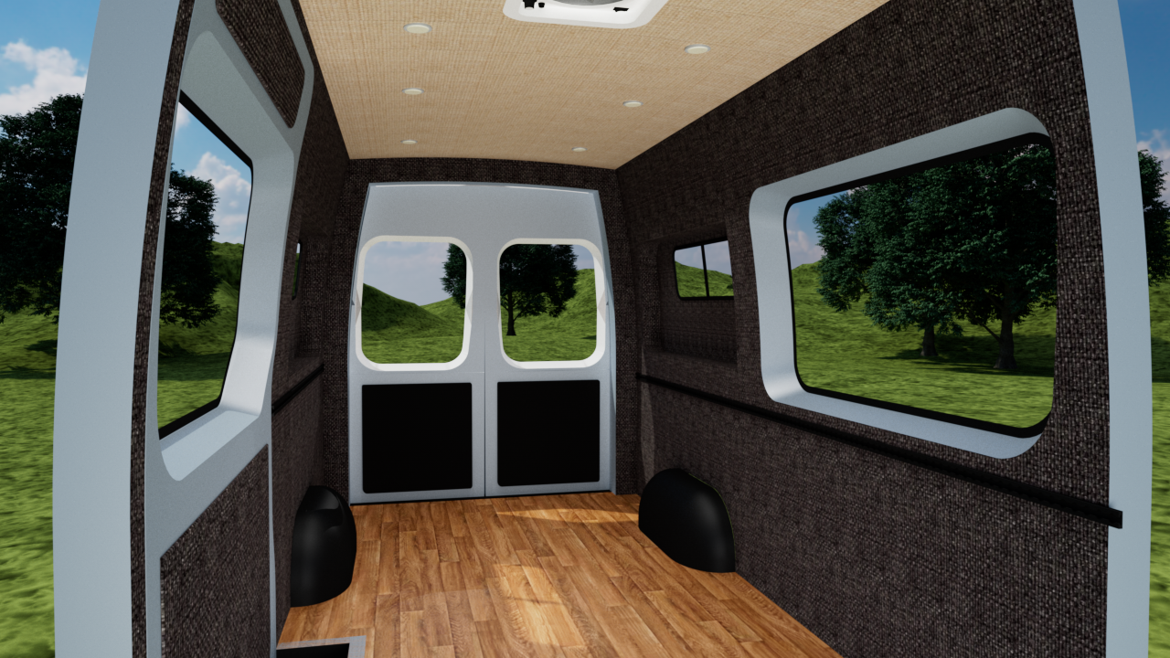 Transit 148" High Roof Extended Interior Panel Kit
