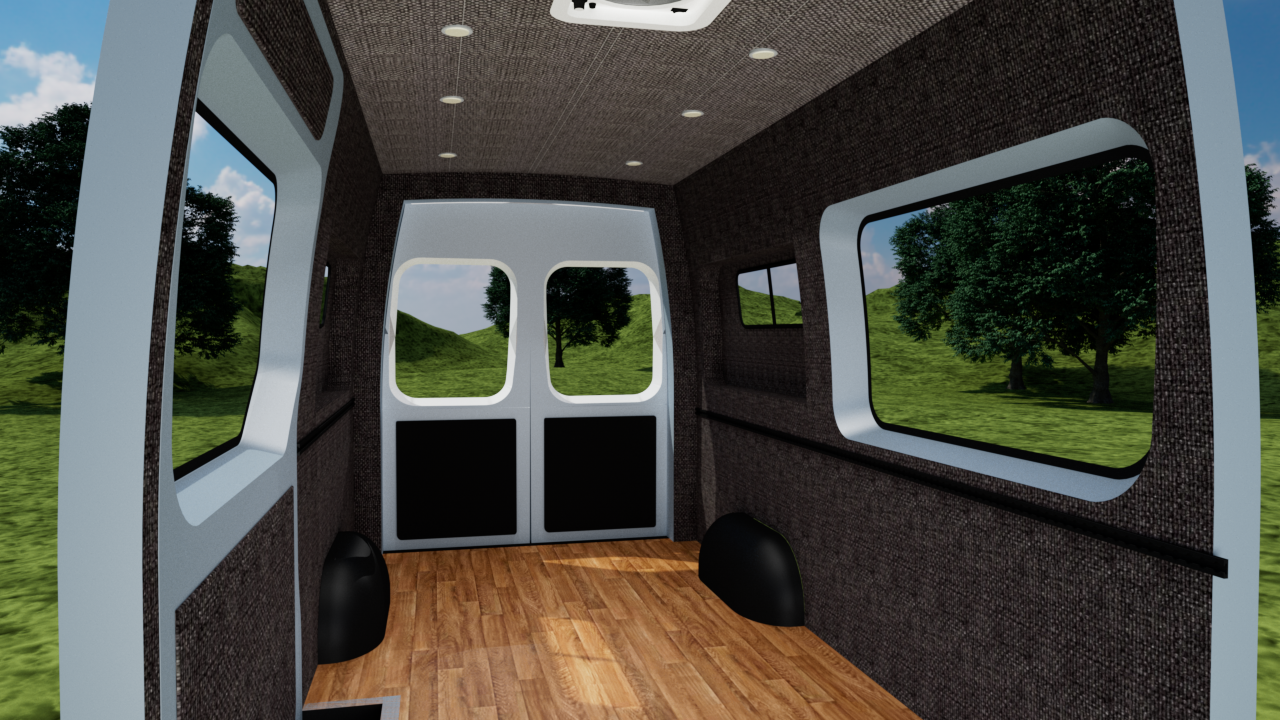 Transit 148" High Roof Extended Interior Panel Kit