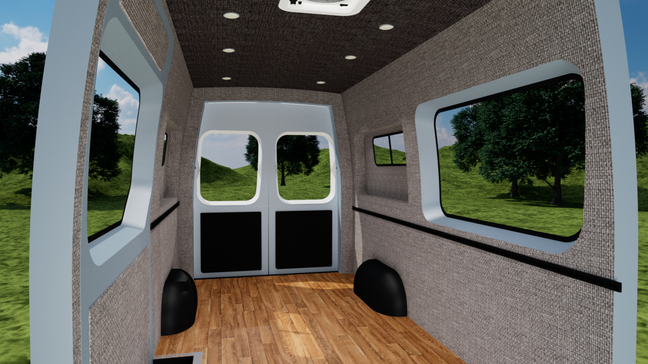 Transit 148" High Roof Extended Interior Panel Kit