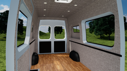 Transit 148" High Roof Extended Interior Panel Kit
