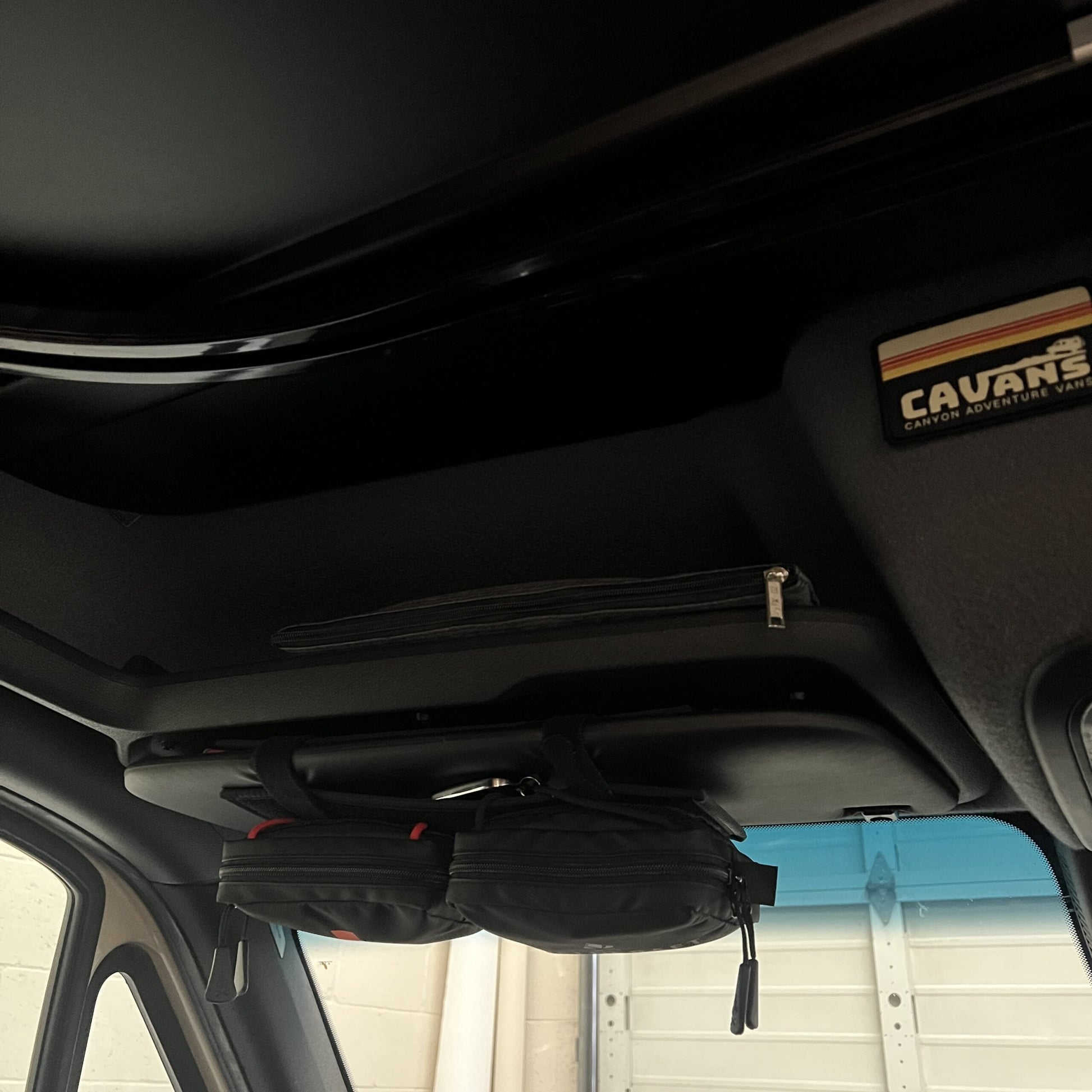2019+ Sprinter Headliner Shelf No Curtain Rod.