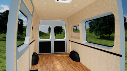 Transit 148" High Roof Extended Interior Panel Kit