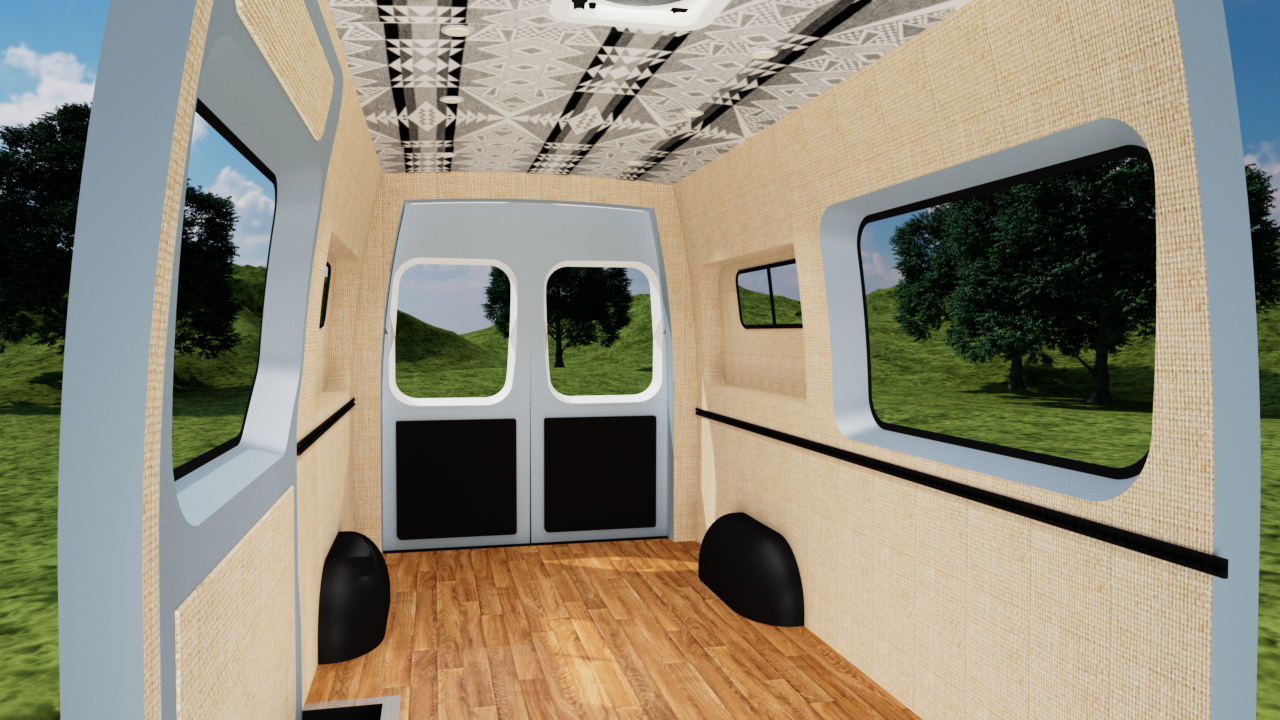 Transit 148" High Roof Extended Interior Panel Kit