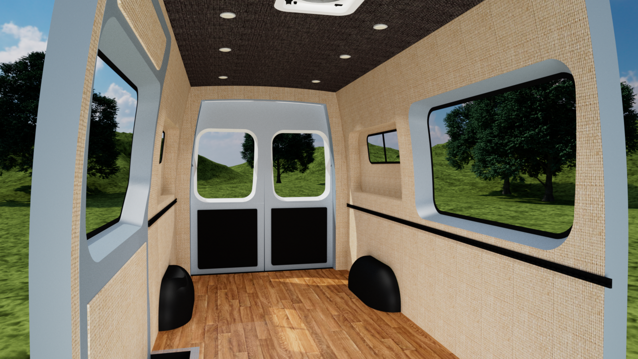 Transit 148" High Roof Extended Interior Panel Kit