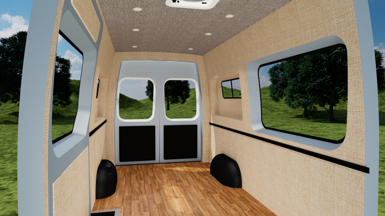 Transit 148" High Roof Extended Interior Panel Kit