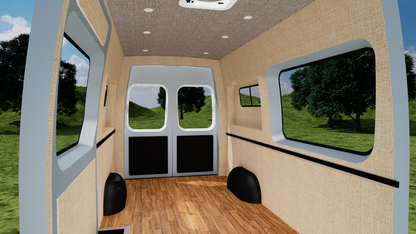 Transit 148" High Roof Extended Interior Panel Kit